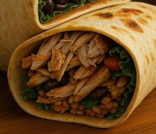 🔥 Jerk Chicken Wrap